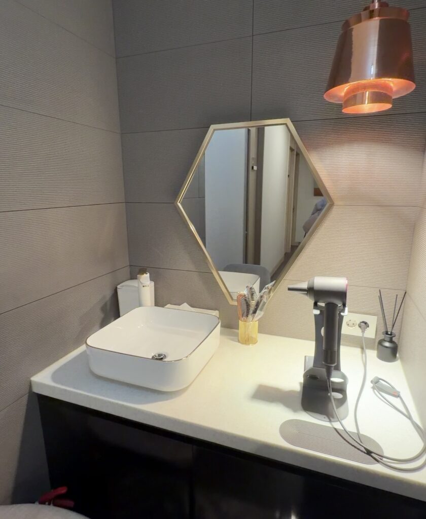 ザベルスパ 洗面台